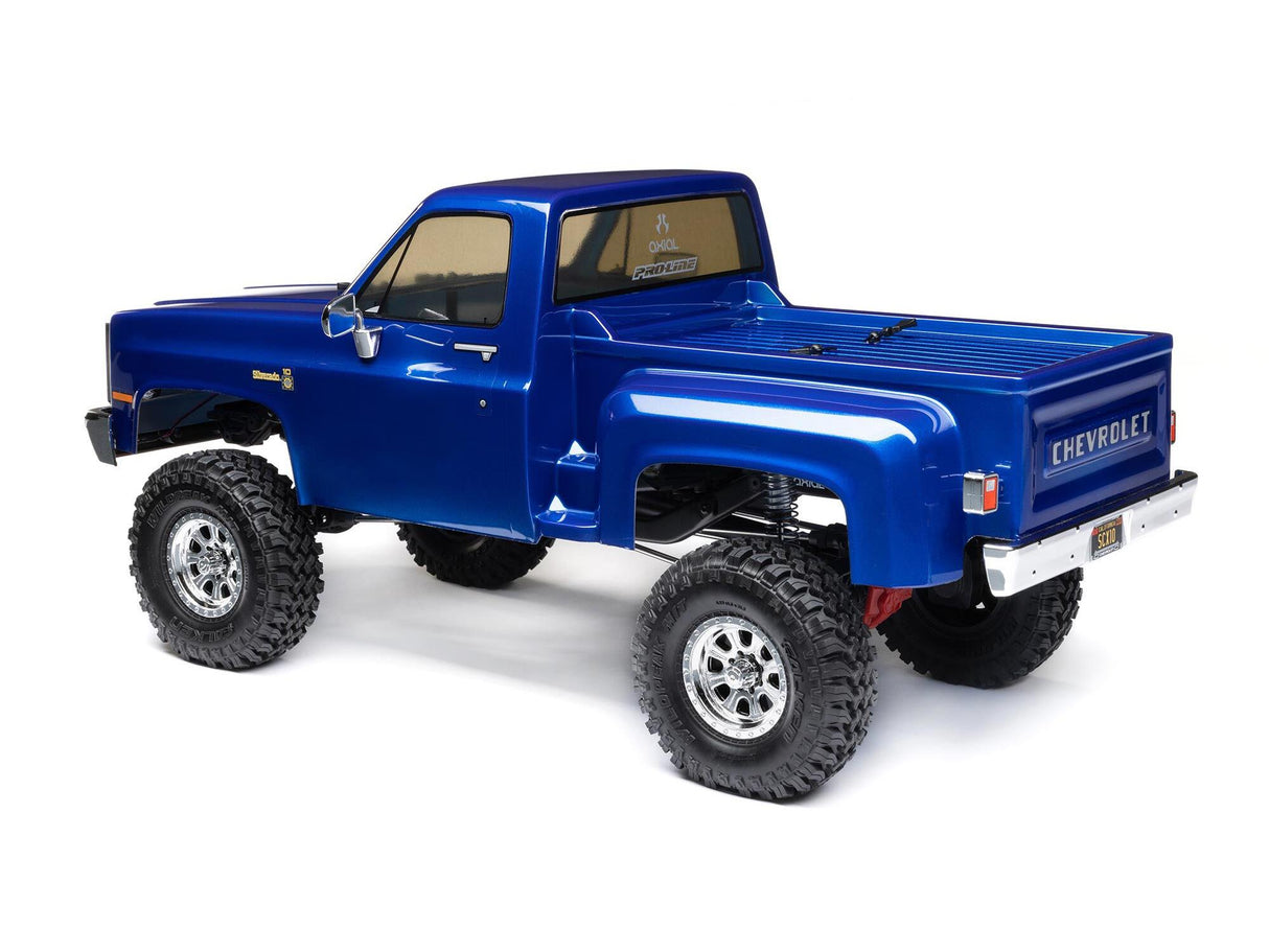 Axial 1/10 SCX10 III Base Camp 1982 Chevy K10 4X4 - Ready to Run - Blue