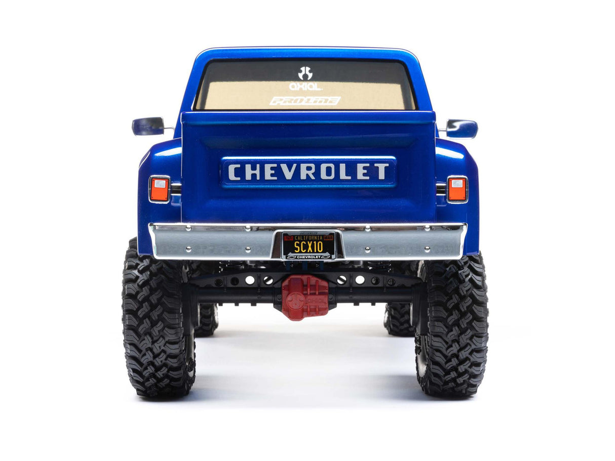 Axial 1/10 SCX10 III Base Camp 1982 Chevy K10 4X4 - Ready to Run - Blue