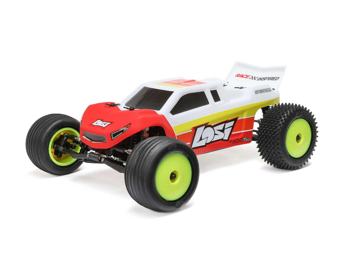1/18 Mini-T 2.0 V2 2WD Stadium Truck Brushless RTR Red