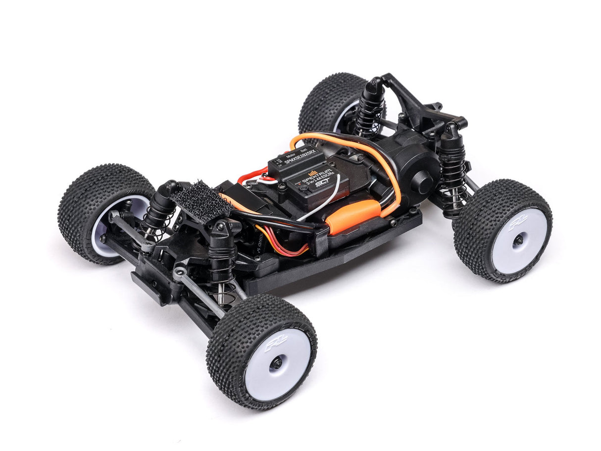 Losi 1/28 Micro-T 2WD Stadium Truck RTR Silver