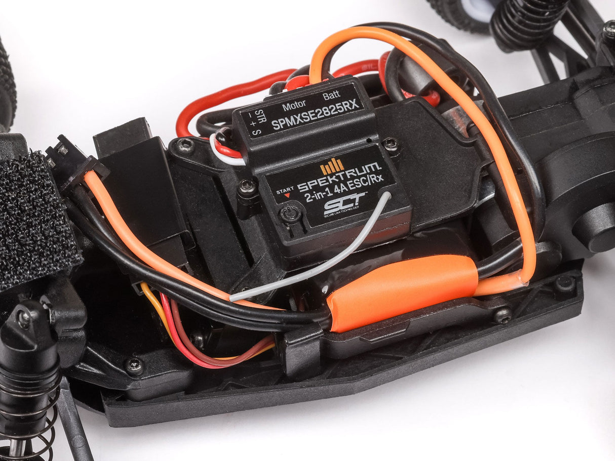 Losi 1/28 Micro-T 2WD Stadium Truck RTR Silver