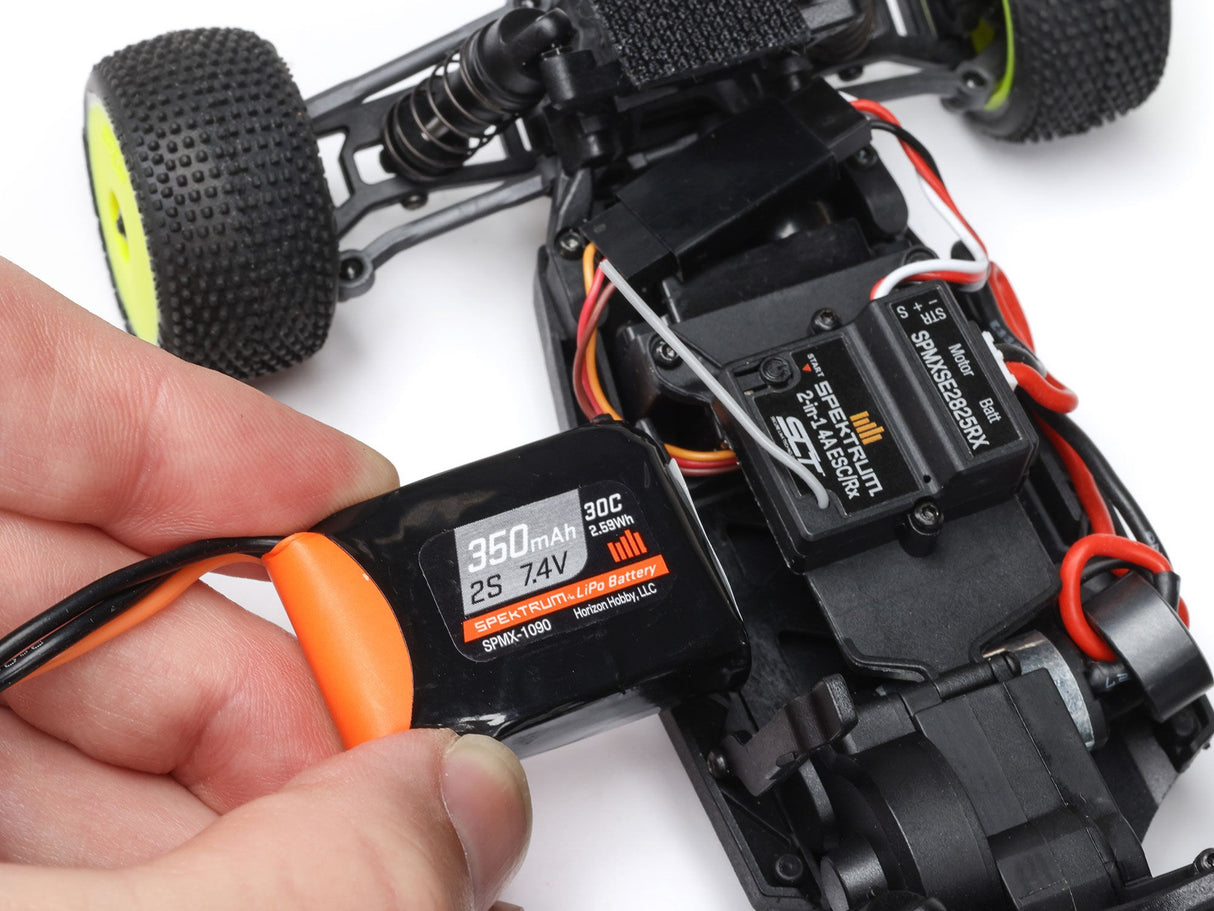 Losi 1/28 Micro-T 2WD Stadium Truck RTR Silver