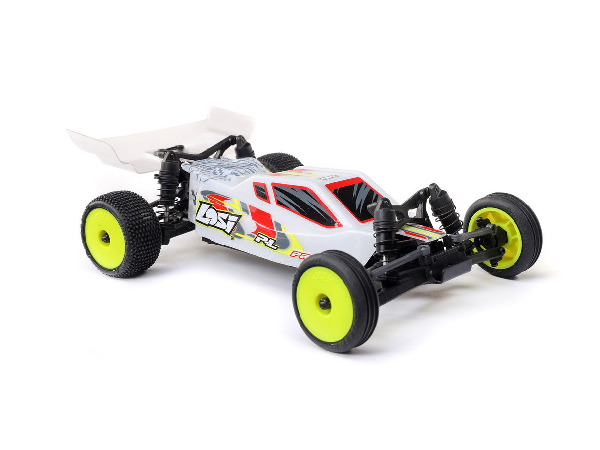 Losi 1/24 Micro-B 2WD Buggy RTR White