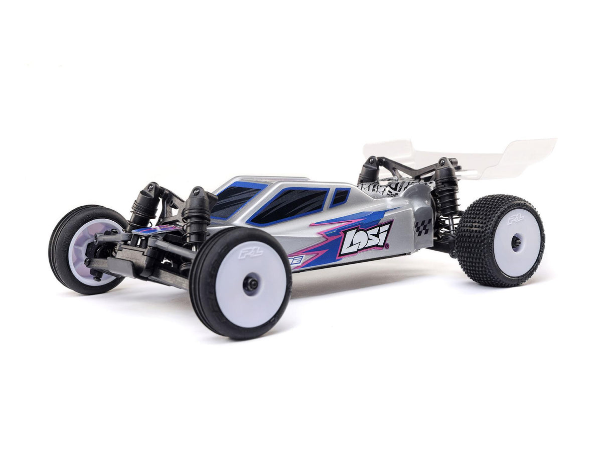 Losi 1/24 Micro-B 2WD Buggy RTR Silver