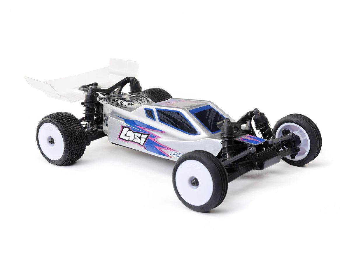 Losi 1/24 Micro-B 2WD Buggy RTR Silver