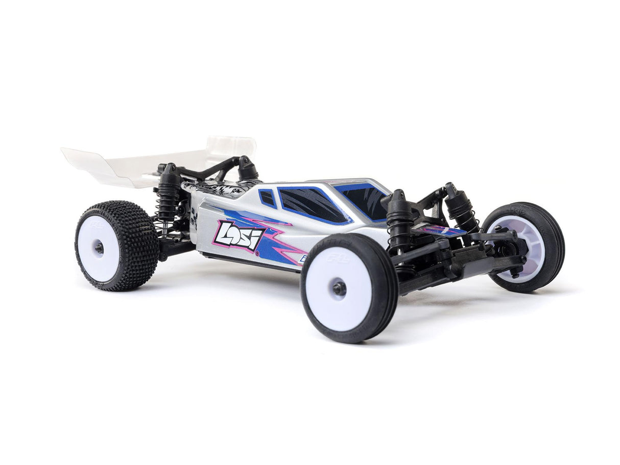 Losi 1/24 Micro-B 2WD Buggy RTR Silver