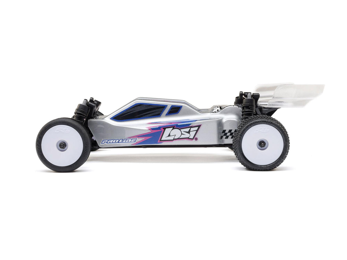 Losi 1/24 Micro-B 2WD Buggy RTR Silver