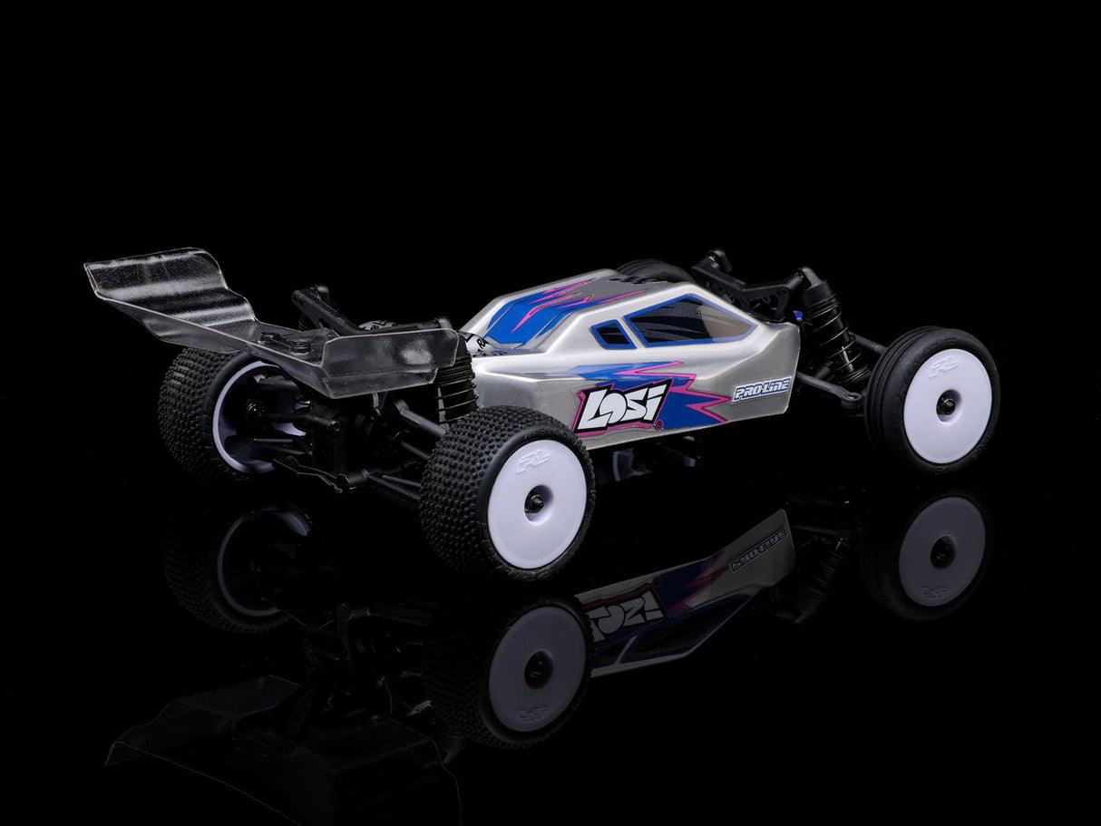 Losi 1/24 Micro-B 2WD Buggy RTR Silver