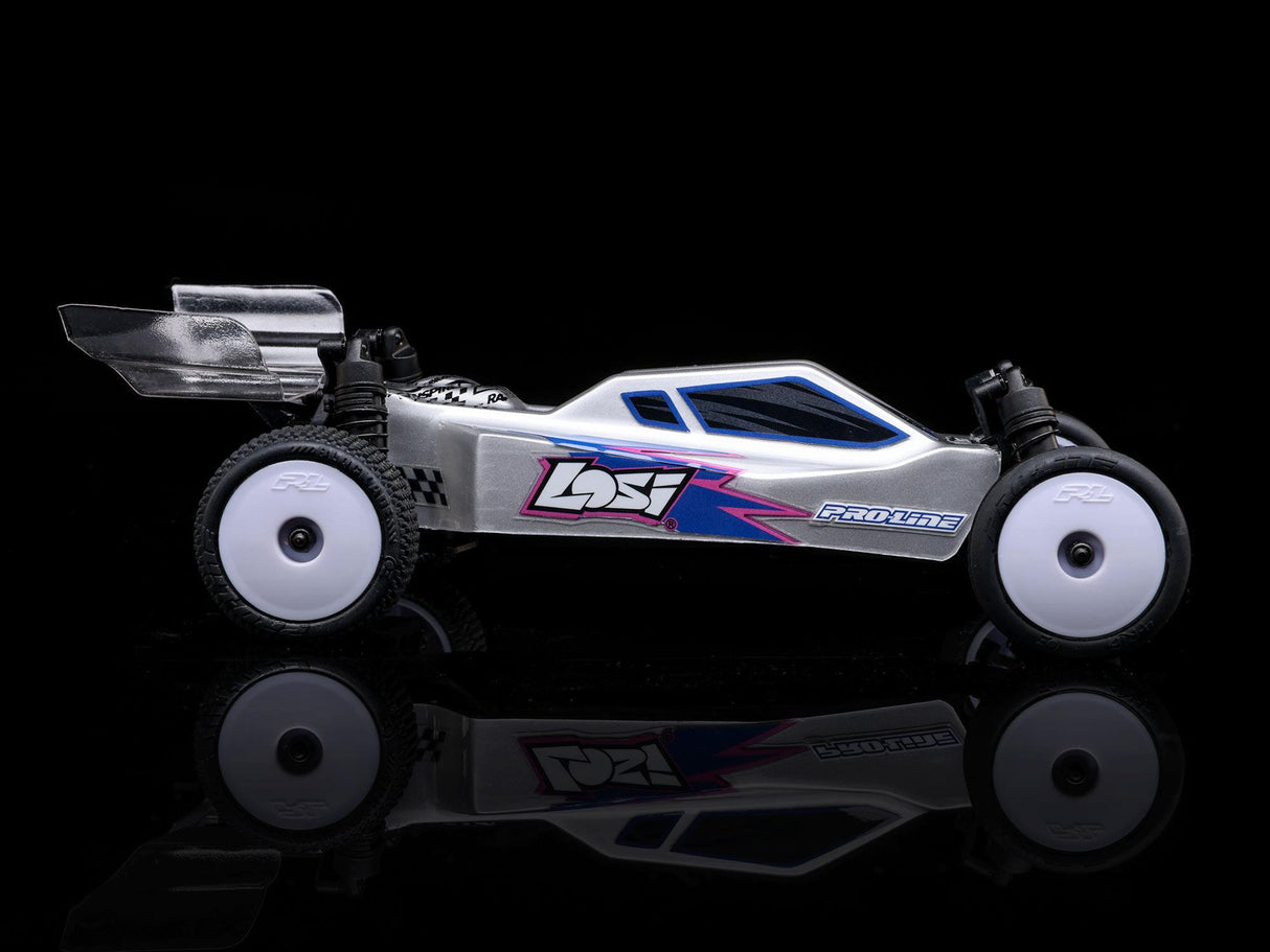 Losi 1/24 Micro-B 2WD Buggy RTR Silver