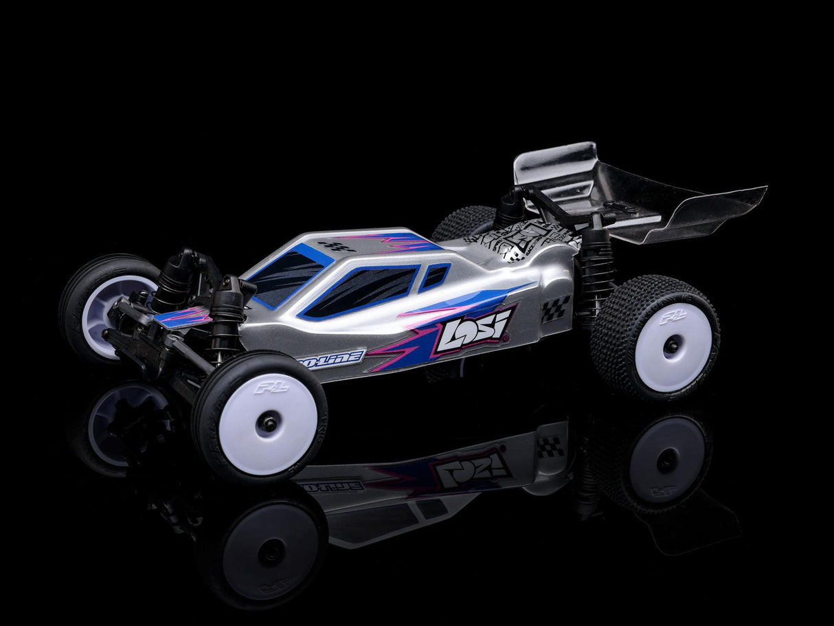Losi 1/24 Micro-B 2WD Buggy RTR Silver