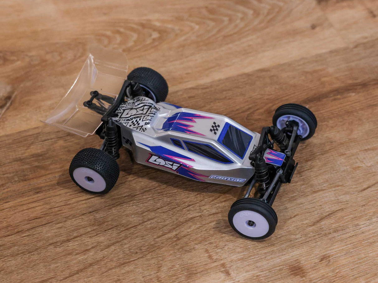 Losi 1/24 Micro-B 2WD Buggy RTR Silver