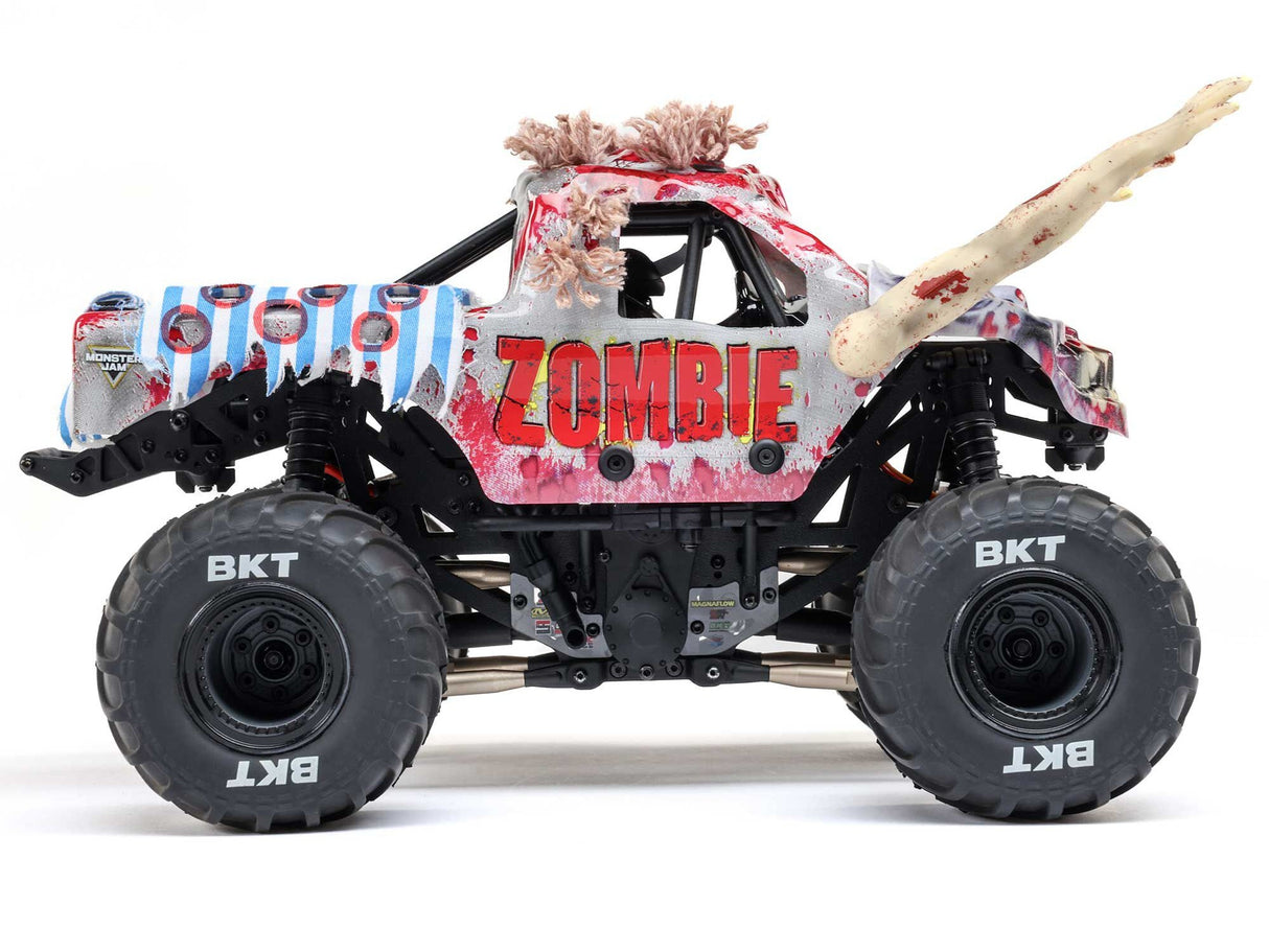 Losi 1/18 Mini LMT Zombie 2S 4X4 RTR Brushed Monster Truck