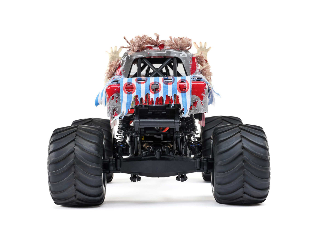 Losi 1/18 Mini LMT Zombie 2S 4X4 RTR Brushed Monster Truck