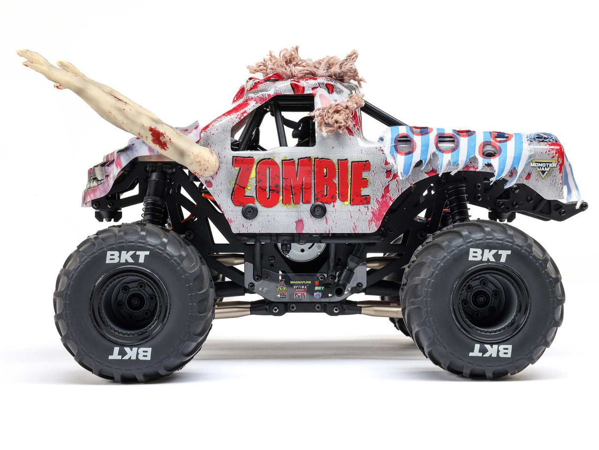 Losi 1/18 Mini LMT Zombie 2S 4X4 RTR Brushed Monster Truck