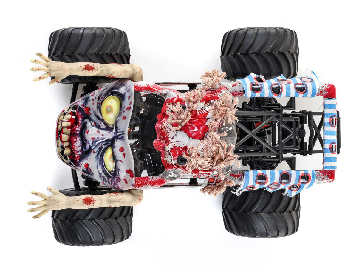 Losi 1/18 Mini LMT Zombie 2S 4X4 RTR Brushed Monster Truck