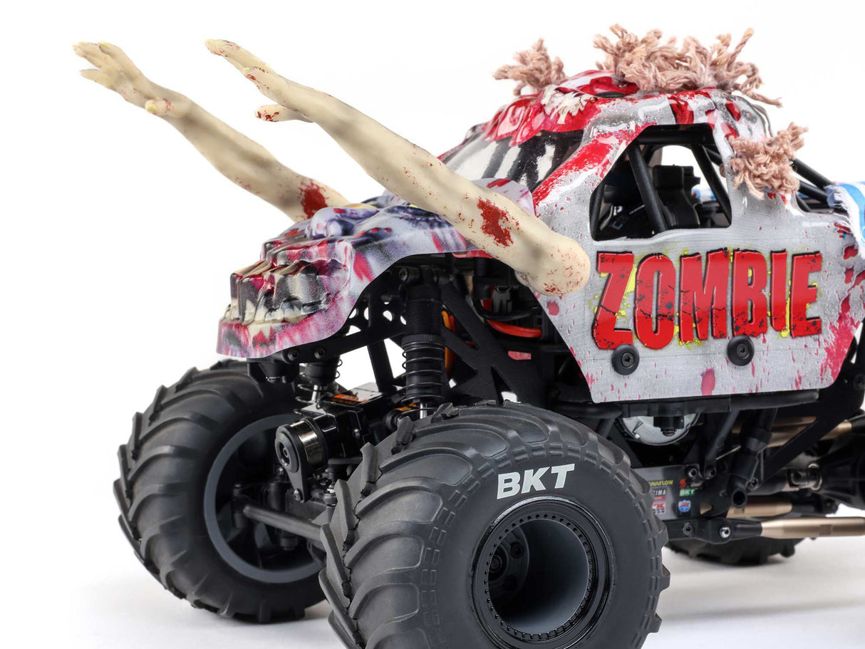 Losi 1/18 Mini LMT Zombie 2S 4X4 RTR Brushed Monster Truck