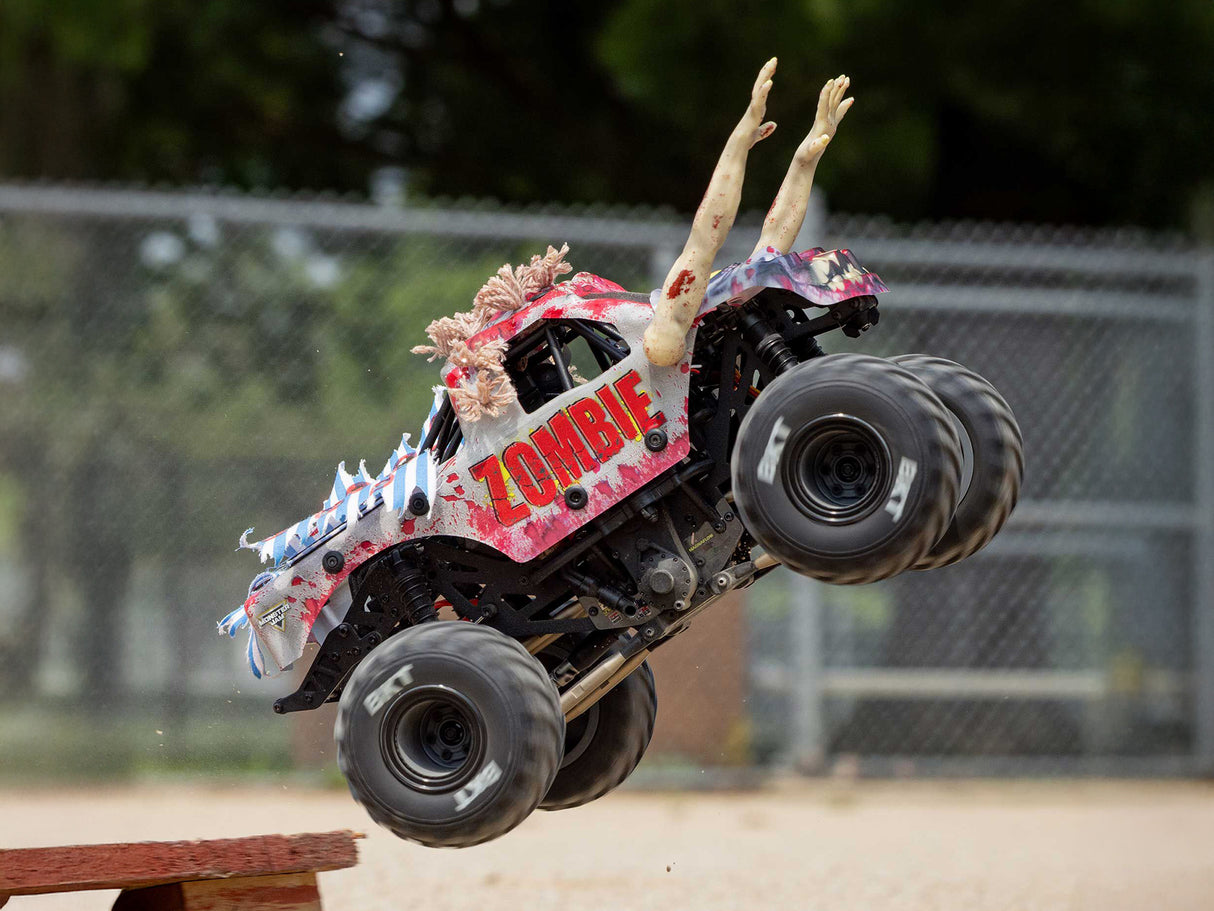 Losi 1/18 Mini LMT Zombie 2S 4X4 RTR Brushed Monster Truck