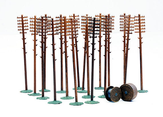 TELEGRAPH POLES