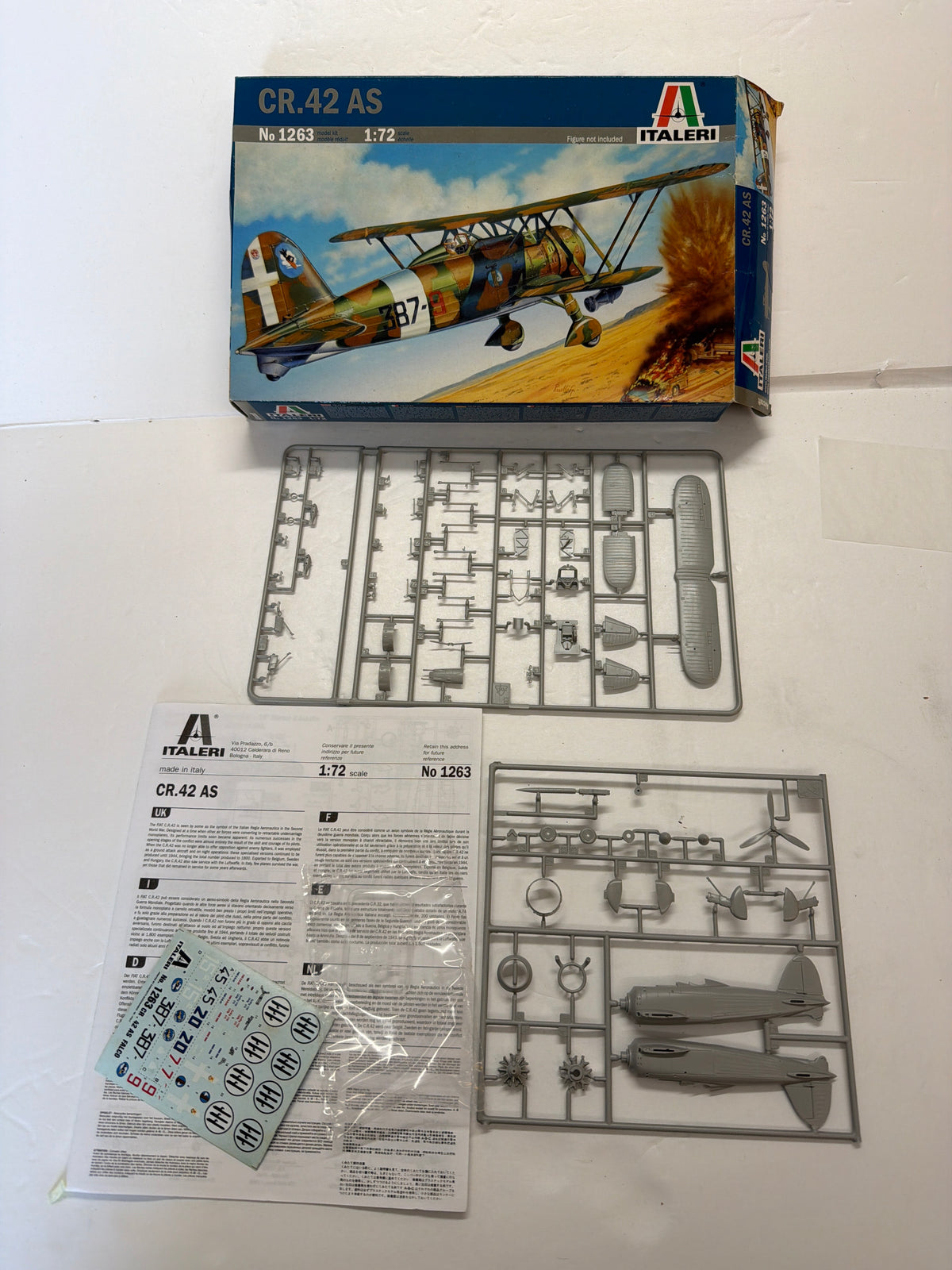 Italeri CR.42 AS 1/72 Plastic Model Kit