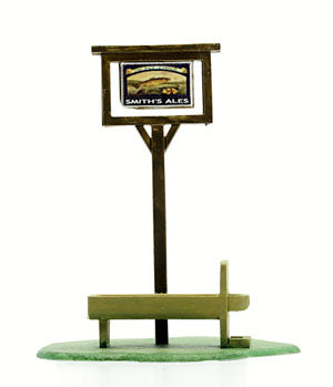 PUB SIGN & HORSE TROUGH