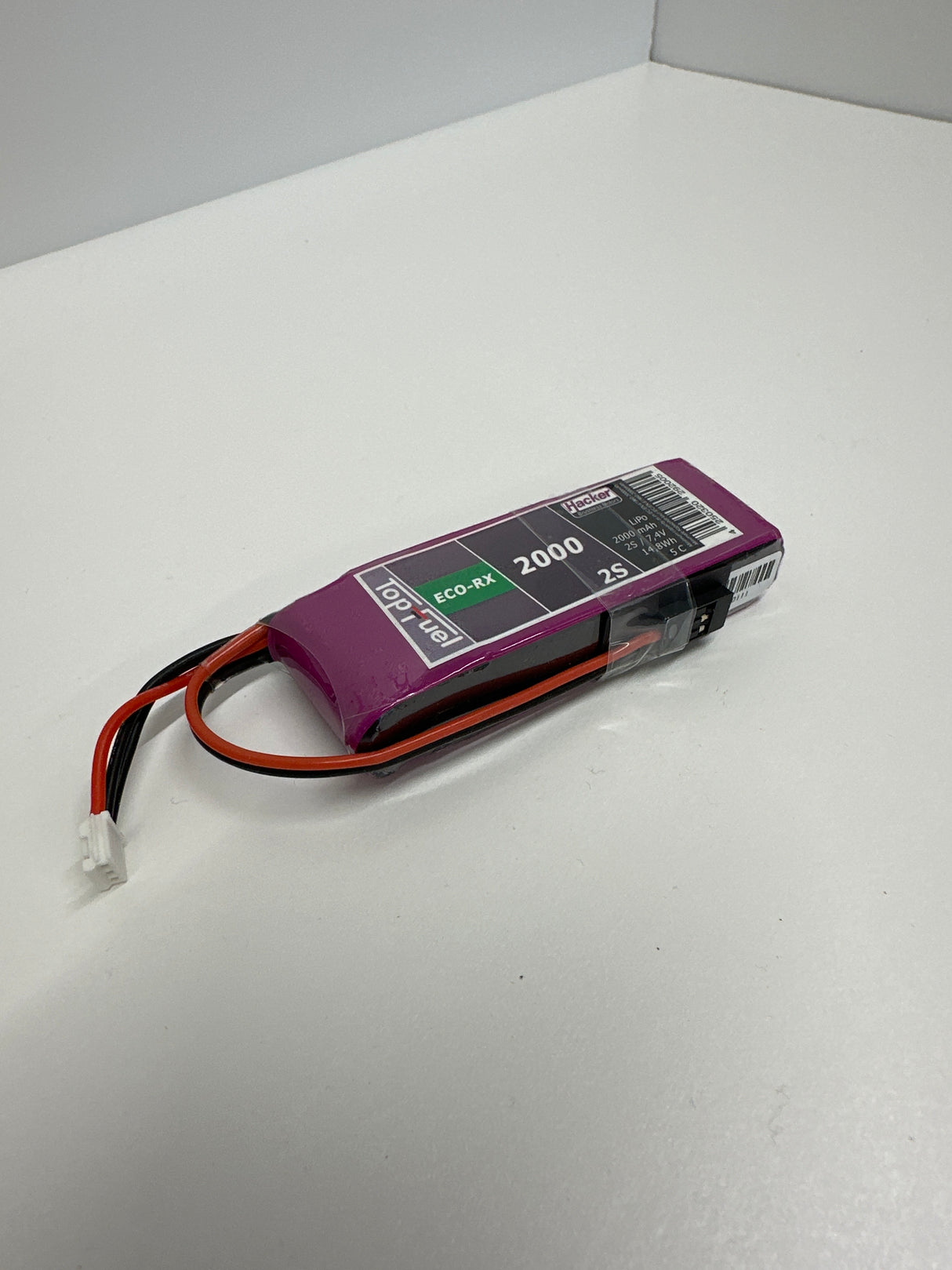 Top Fuel Eco-RX 2000mAh LiPo 7.4v Cell 5C