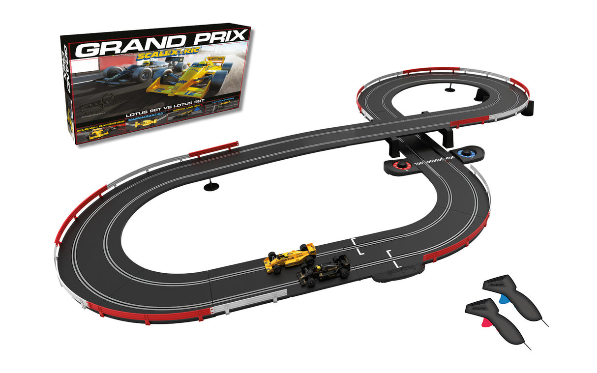 Scalextric 1980s Grand Prix Race Set - Lotus 98T vs Lotus 99T C1432M