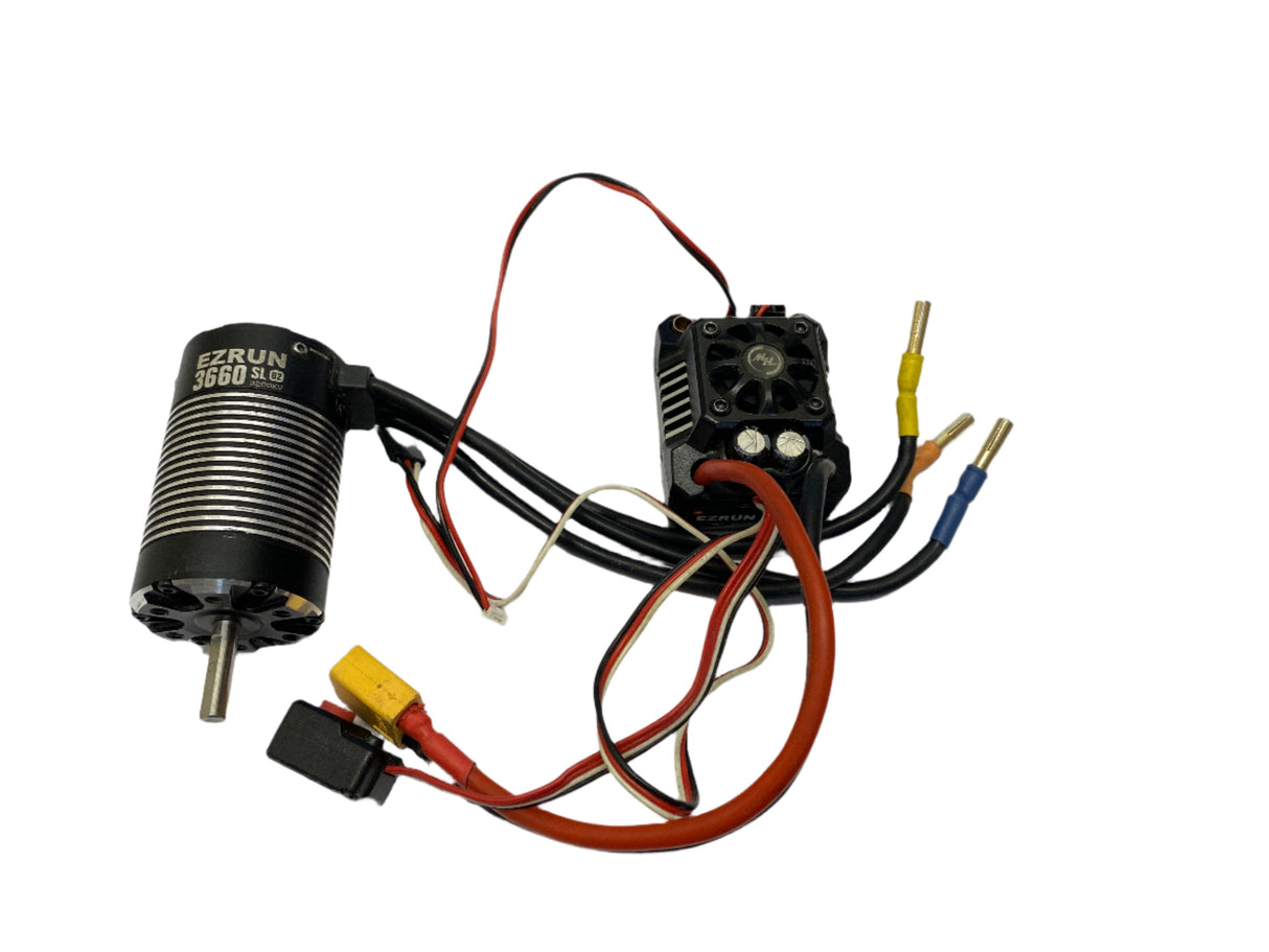 HOBBYWING COMBO EZRUN MAX ESC5 3200KV MOTOR (BLACK) - SECOND HAND - Tested