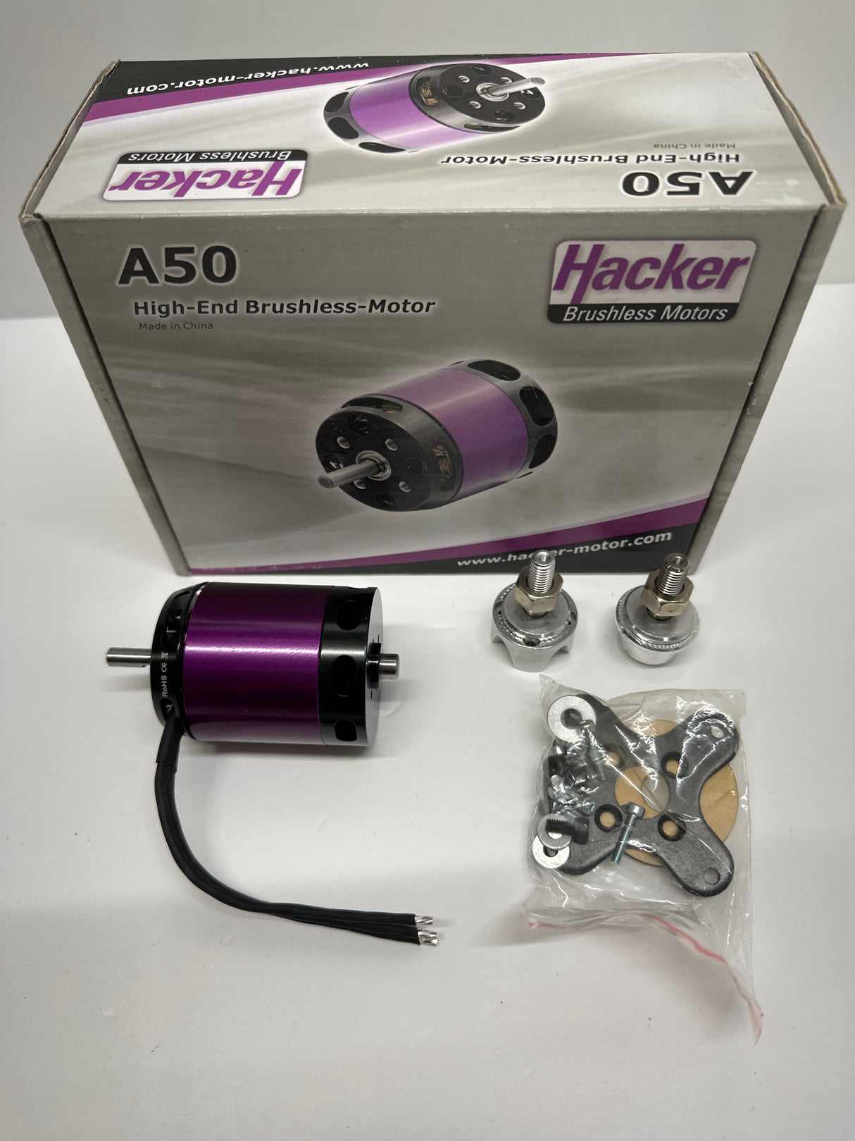 Hacker A50-14L V2.1 Outrunner Brushless Motor 14-pole KV400