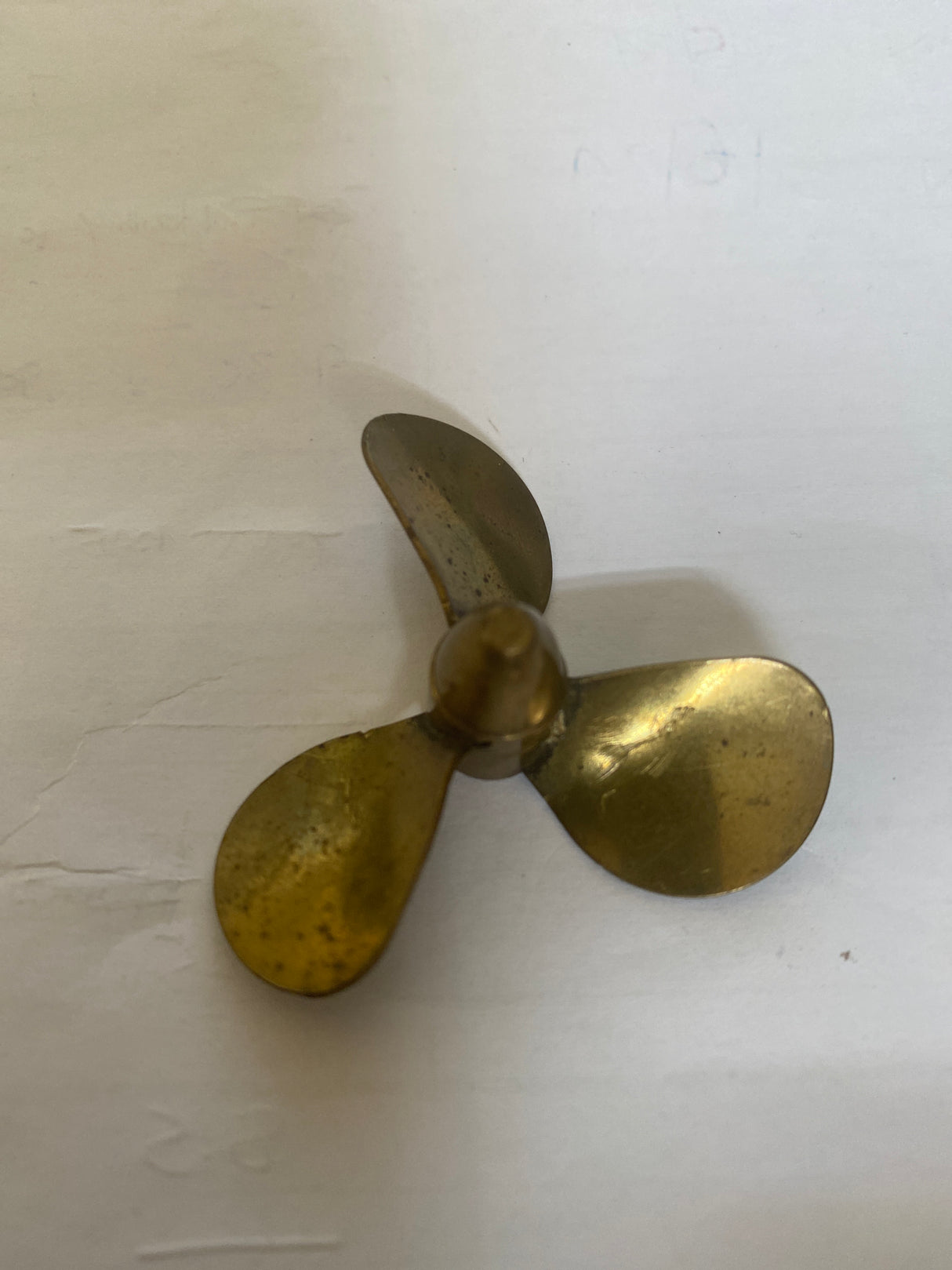 Marine 3 Blade M5 Brass Prop - 50mm - SECOND HAND