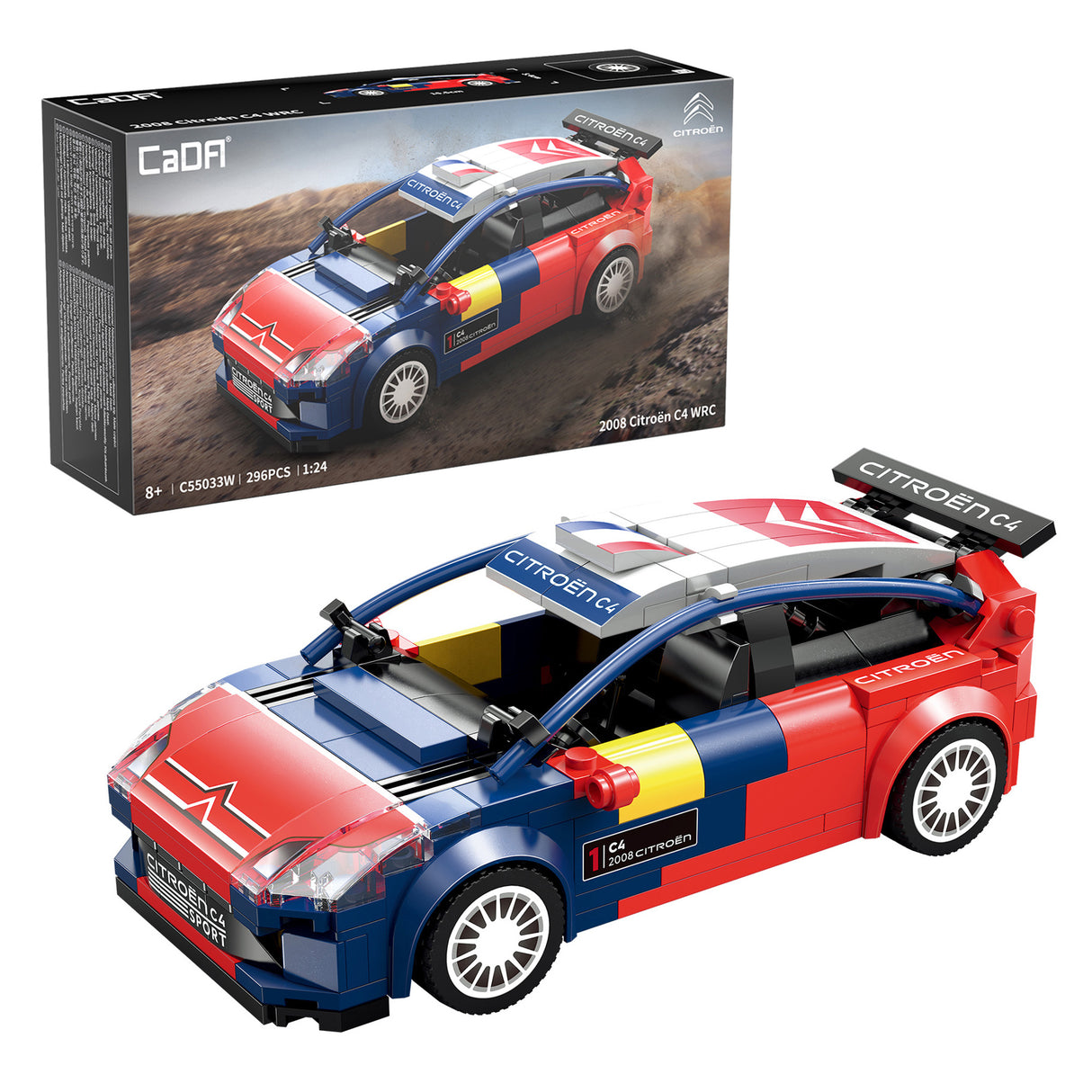2008 Citroen C4 WRC - 296 pcs