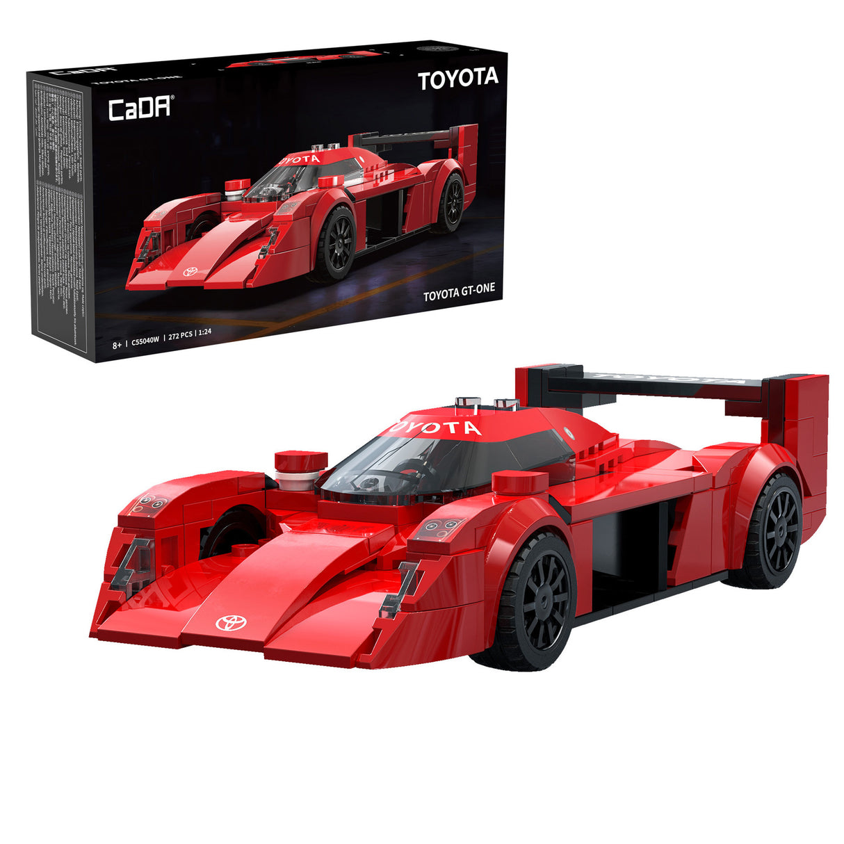 CADA / DOUBLE E 1:24 Toyota GT-One Racing Car - 272 pcs C55040W