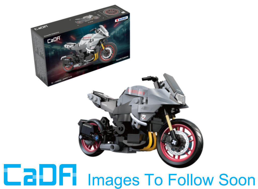 CADA 1:12 Suzuki Katana Motorbike - 310 pcs