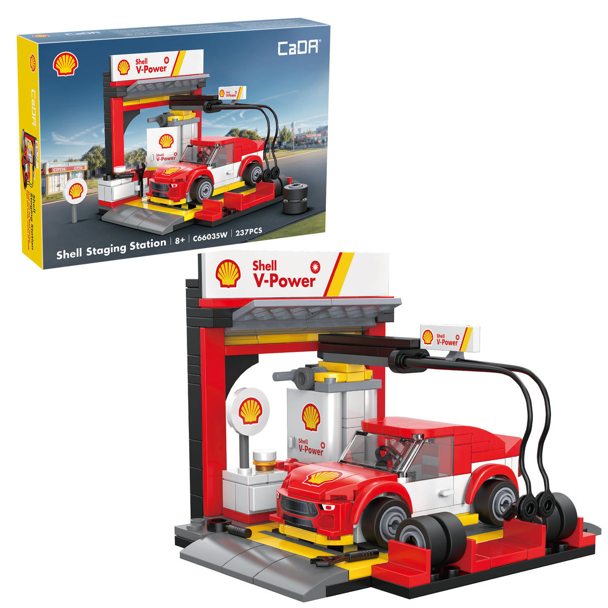 CADA / DOUBLE E Shell Pit Stop Staging Station - 237 pcs C66035W