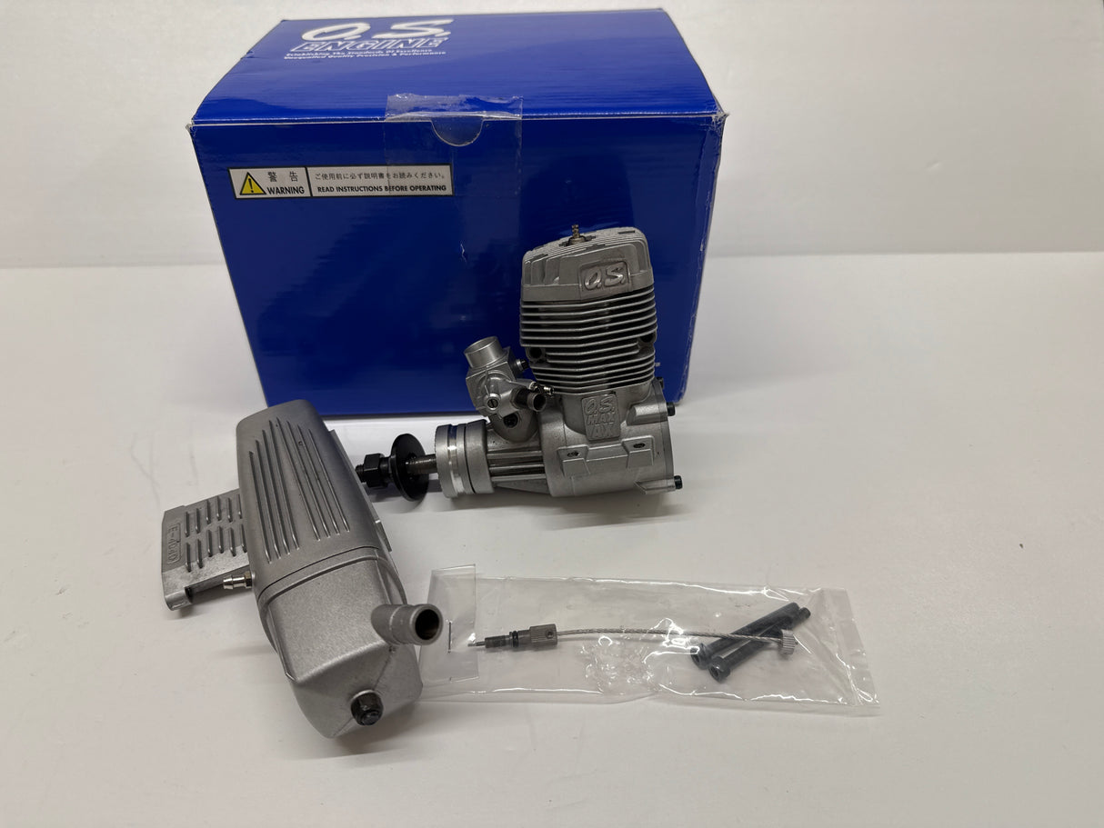 OS Max 95AX with silencer (2749) -SECOND HAND -As New