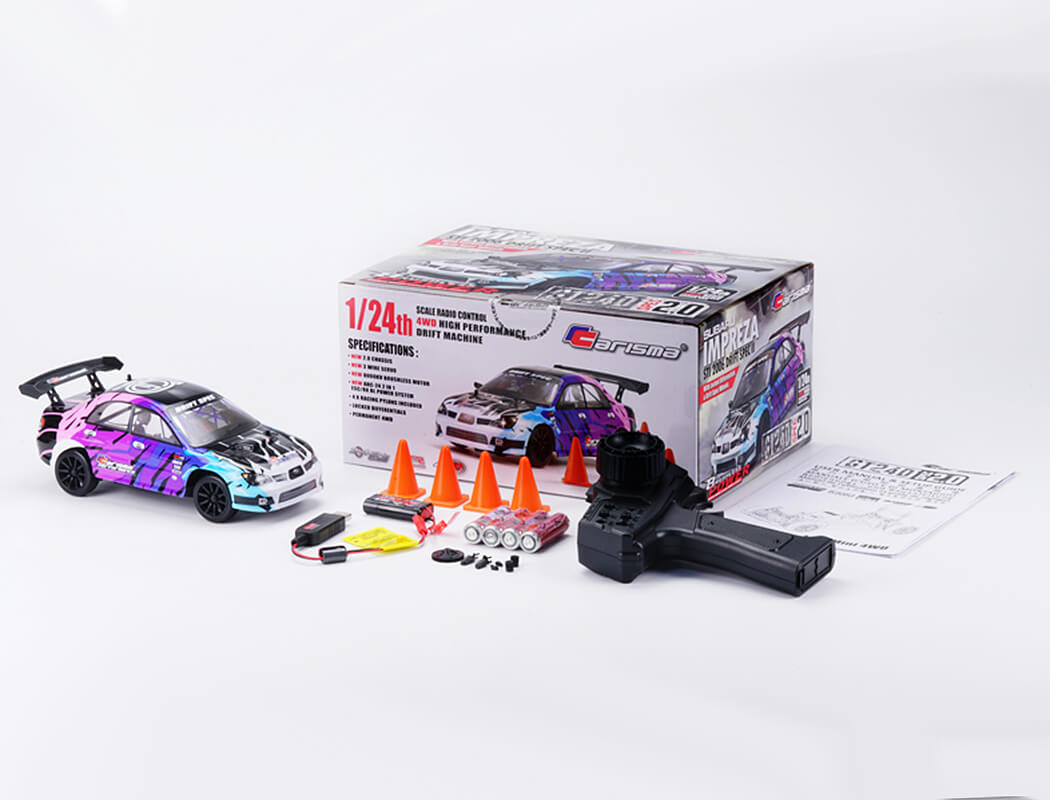 CARISMA GT24 2.0 SUBARU IMPREZA STI 2006 DRIFT SPEC 2 1/24 RTR