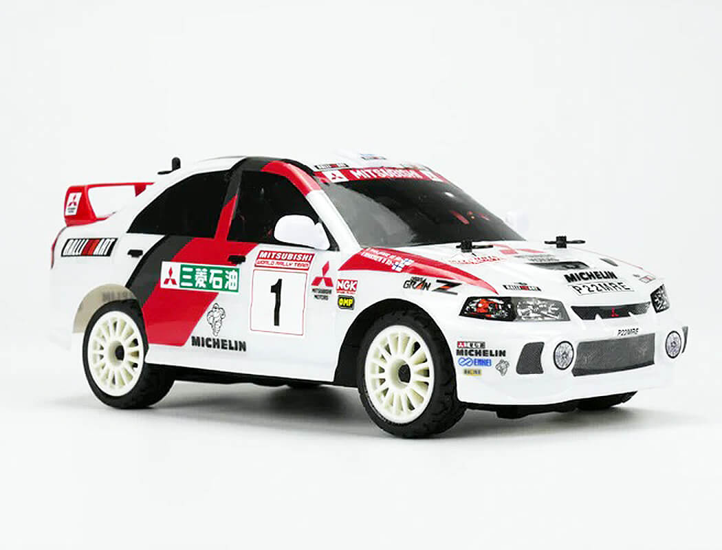 CARISMA GT24 2.0 MITSUBISHI EVO 4 BRUSHED EDITION 1/24 RTR - Pre-Order - EXPECTED Early July