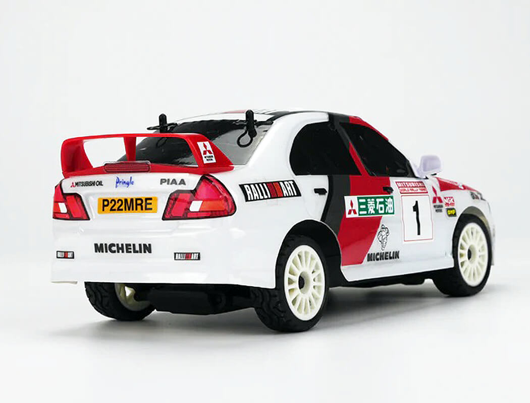 CARISMA GT24 2.0 MITSUBISHI EVO 4 BRUSHED EDITION 1/24 RTR - Pre-Order - EXPECTED Early July