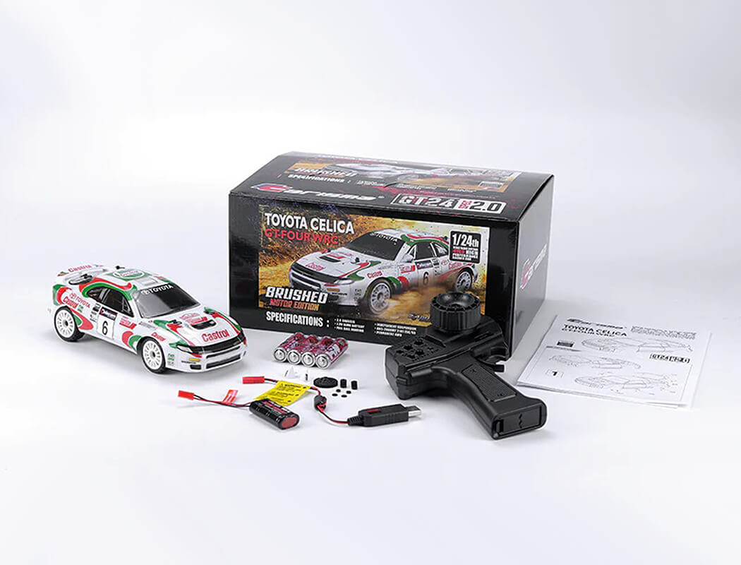 CARISMA GT24 2.0 TOYOTA CELICA GT-4 BRUSHED EDITION 1/24 RTR -Pre-Order - EXPECTED Early July