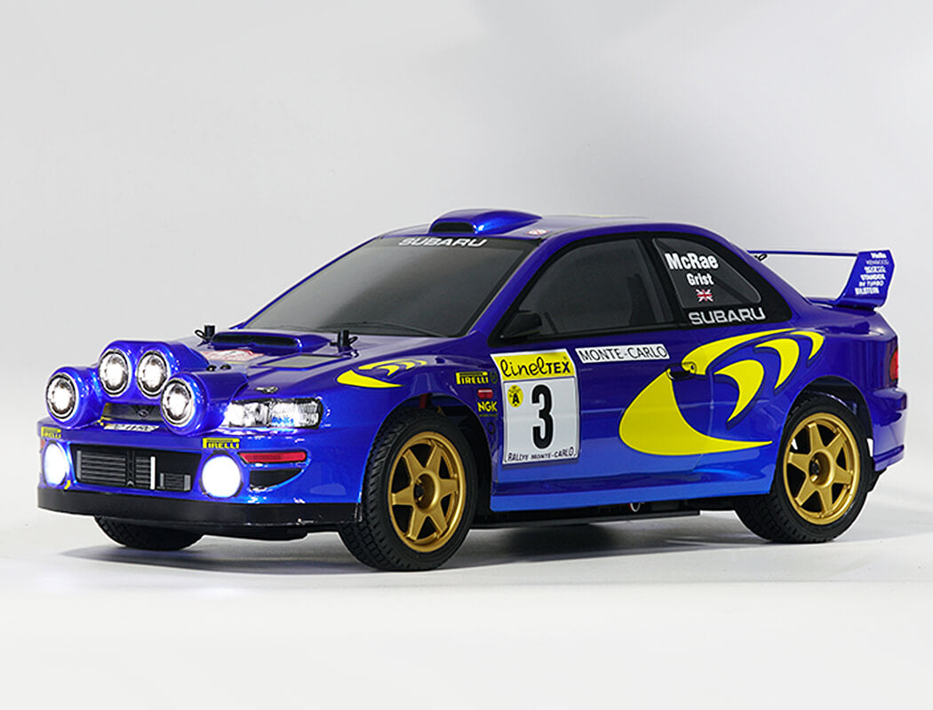 CARISMA 1/8 M48S SUBARU IMPREZA WRC 1997 NIGHT RALLY EDITION - Pre Order - Expected Mid August