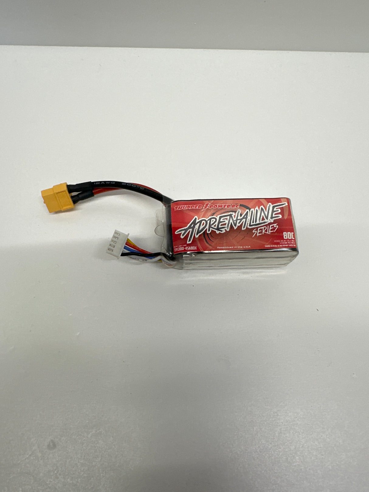 Thunder Power Lipo 14.8V 4 cell 1300mah 80C