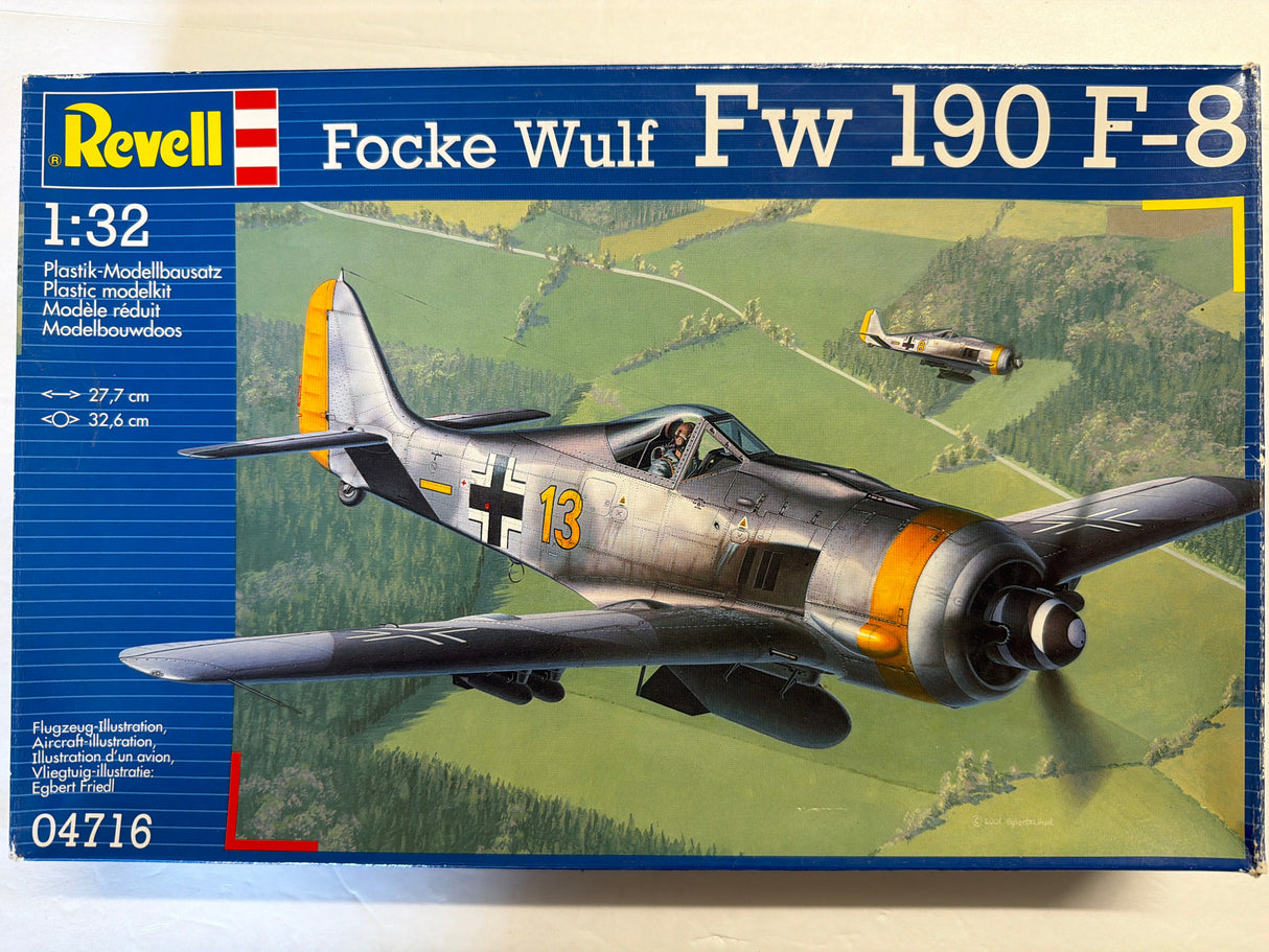 Plastic Kit REVELL Focke Wulf Fw190 F-8 1:32 04716