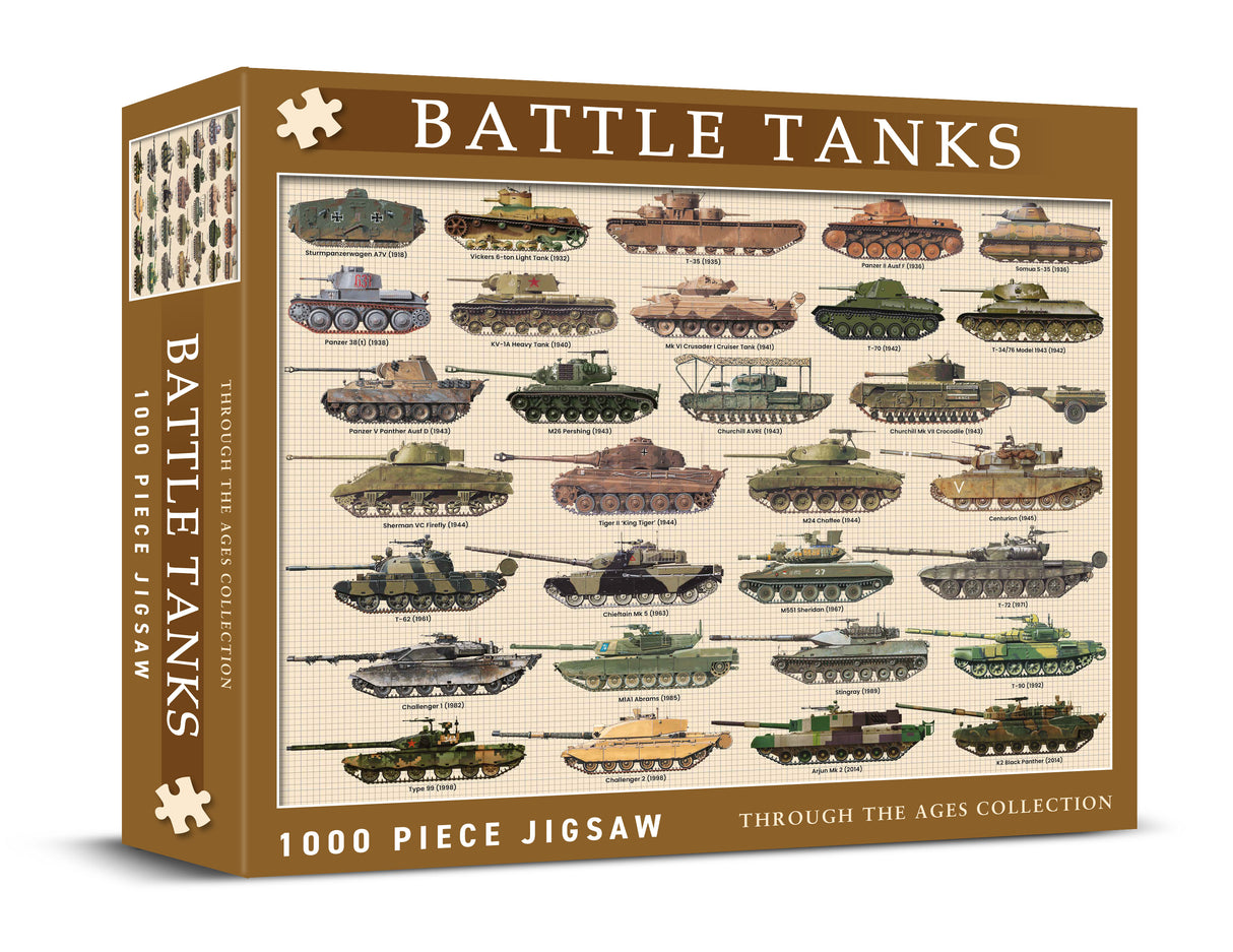 TANKS 1000 PIECE JIGSAW
