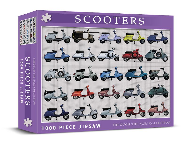 SCOOTERS 1000 PIECE JIGSAW