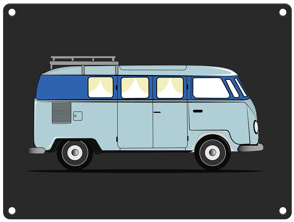 CAMPER VAN METAL SIGN