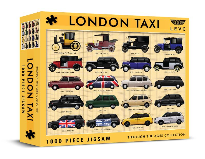 LONDON TAXIS 1000 PIECE JIGSAW