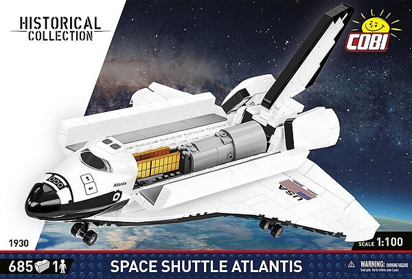 COBI SPACE SHUTTLE ATLANTIS 690 PCS HC 1930