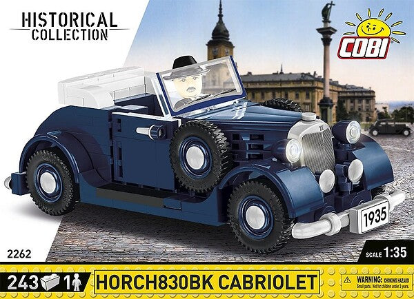 COBI 1935 HORCH 830 CABRIOLET 243 PCS HC WWII 2262