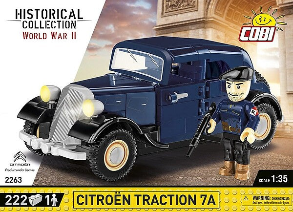 COBI 1934 CITROEN TRACTION 7A 222 PCS HC WWII 2263