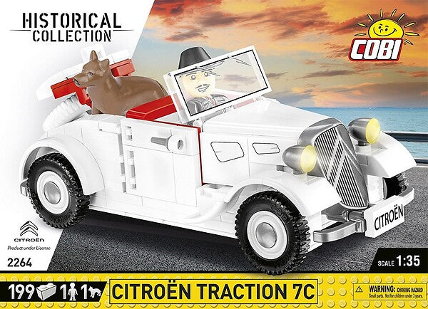COBI 1934 CITROEN TRACTION 7C 199 PCS HC WWII 2264
