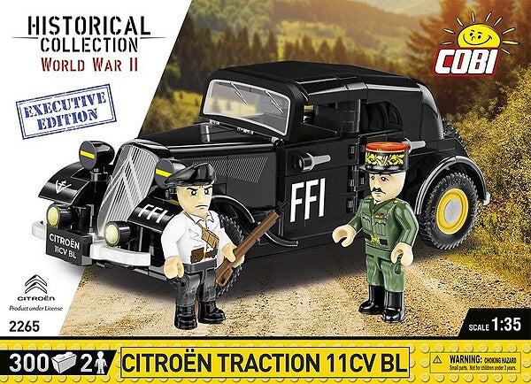 COBI 1938 CITROEN TRACTION 11C- EXECUTIVE EDITION 298 PCS HC WWII 2265
